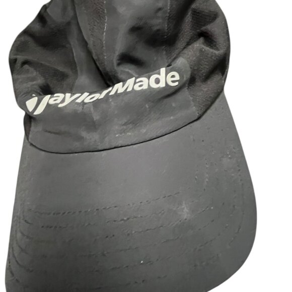TaylorMade Golf Hat Cap Mens Black Strapback Lightweight - Picture 7 of 8